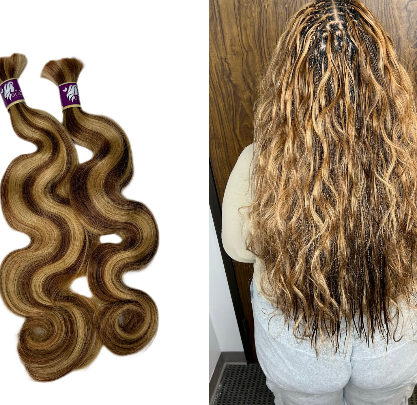 Body wave (light brown)