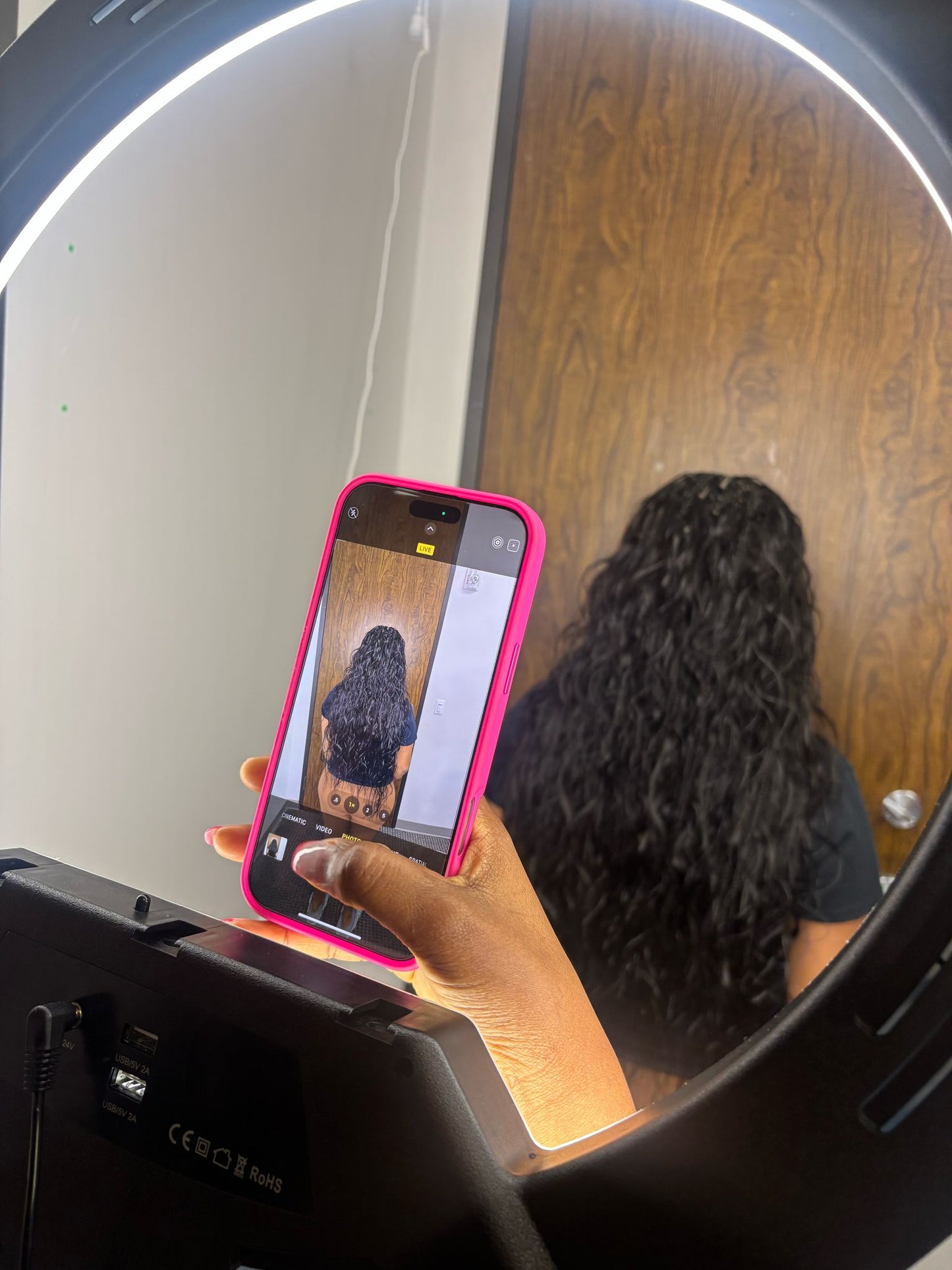 Body wave bulk for braiding