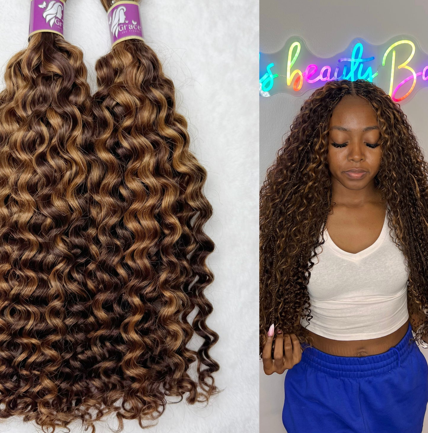 Deep curly